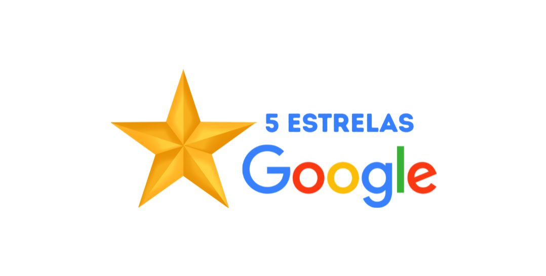 Selo Google Avaliação Cinco Estrelas